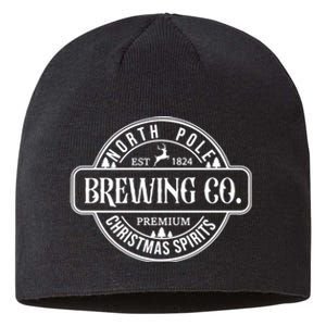 North Pole Brewing Co Christmas Santa North Pole Matching Sustainable Beanie