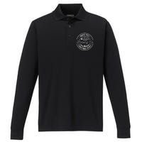 North Pole Brewing Co Christmas Santa North Pole Matching Performance Long Sleeve Polo