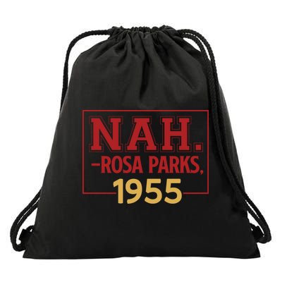Nah.rosa Parks,1955 Black History Month African American Drawstring Bag