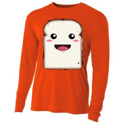 National Peanut Butter And Jelly Day Cute Pb And J Sandwich Funny Gift Cooling Performance Long Sleeve Crew