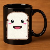 National Peanut Butter And Jelly Day Cute Pb And J Sandwich Funny Gift 11oz C Handle Ceramic Mug