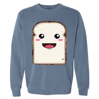 National Peanut Butter And Jelly Day Cute Pb And J Sandwich Funny Gift Garment-Dyed Sweatshirt