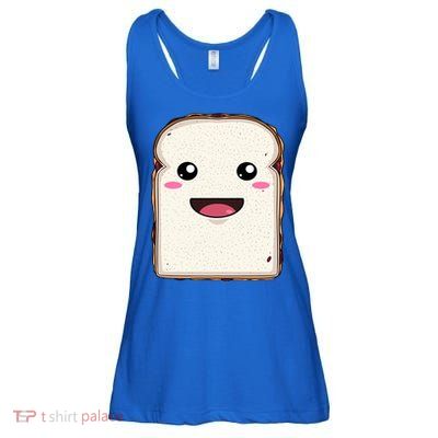 National Peanut Butter And Jelly Day Cute Pb And J Sandwich Funny Gift Ladies Essential Flowy Tank