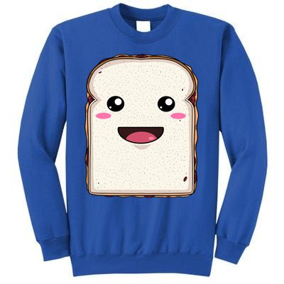 National Peanut Butter And Jelly Day Cute Pb And J Sandwich Funny Gift Tall Sweatshirt