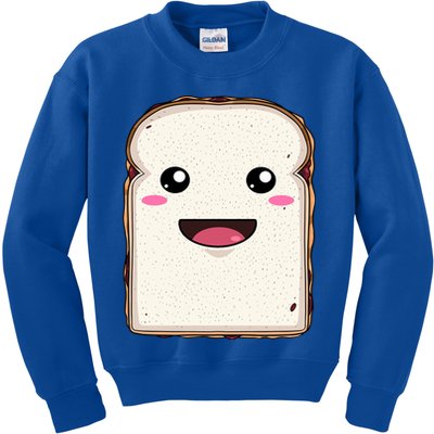 National Peanut Butter And Jelly Day Cute Pb And J Sandwich Funny Gift Kids Sweatshirt