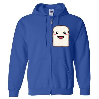 National Peanut Butter And Jelly Day Cute Pb And J Sandwich Funny Gift Full Zip Hoodie