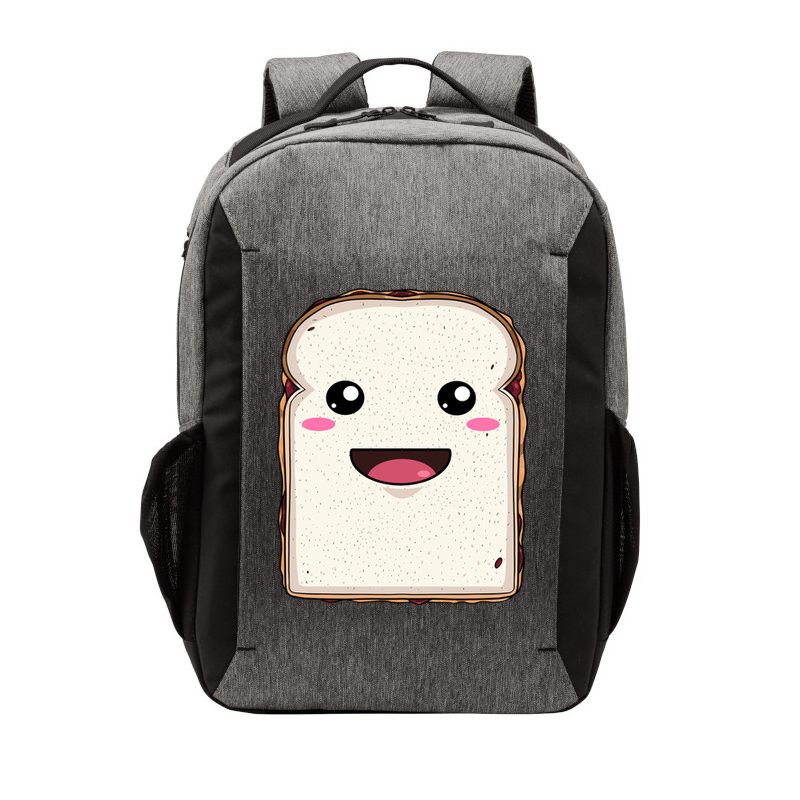 National Peanut Butter And Jelly Day Cute Pb And J Sandwich Funny Gift Vector Backpack