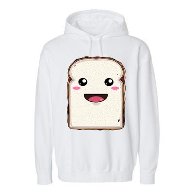 National Peanut Butter And Jelly Day Cute Pb And J Sandwich Funny Gift Garment-Dyed Fleece Hoodie