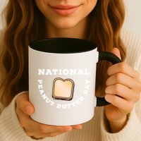National Peanut Butter Day Peanut Butter And Jelly Sandwich Meaningful Gift Mug
