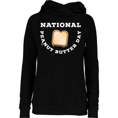 National Peanut Butter Day Peanut Butter And Jelly Sandwich Meaningful Gift Womens Funnel Neck Pullover Hood