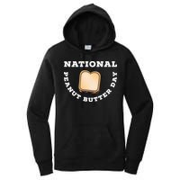 National Peanut Butter Day Peanut Butter And Jelly Sandwich Meaningful Gift Women's Pullover Hoodie