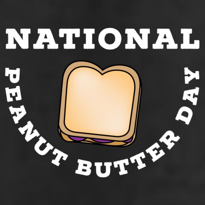 National Peanut Butter Day Peanut Butter And Jelly Sandwich Meaningful Gift 25L Jumbo Tote