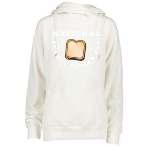 National Peanut Butter Day Peanut Butter And Jelly Sandwich Meaningful Gift Womens Funnel Neck Pullover Hood