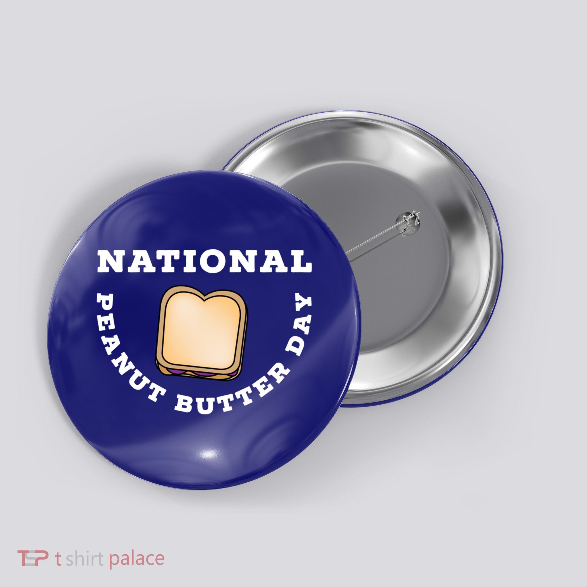 National Peanut Butter Day Peanut Butter And Jelly Sandwich Meaningful Gift Button