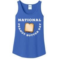 National Peanut Butter Day Peanut Butter And Jelly Sandwich Meaningful Gift Ladies Essential Tank