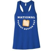 National Peanut Butter Day Peanut Butter And Jelly Sandwich Meaningful Gift Women's Racerback Tank