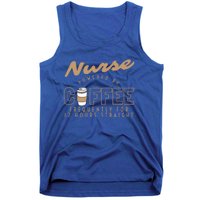 Nurse Powered By Coffee S S Gift Nursing Clothing Meaningful Gift Tank Top