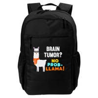 No Probgiftllama Brain Tumor Survivor Recovery Get Well Funny Gift Cool Gift Backpack