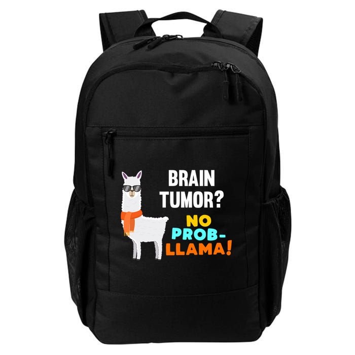 No Probgiftllama Brain Tumor Survivor Recovery Get Well Funny Gift Cool Gift Backpack