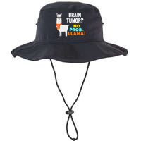 No Probgiftllama Brain Tumor Survivor Recovery Get Well Funny Gift Cool Gift Bucket Hat