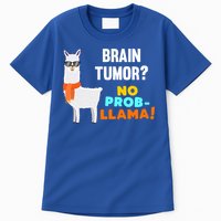 No Probgiftllama Brain Tumor Survivor Recovery Get Well Funny Gift Cool Gift Tall T-Shirt