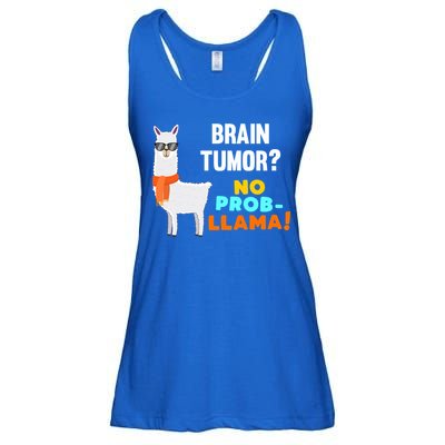 No Probgiftllama Brain Tumor Survivor Recovery Get Well Funny Gift Cool Gift Ladies Essential Flowy Tank