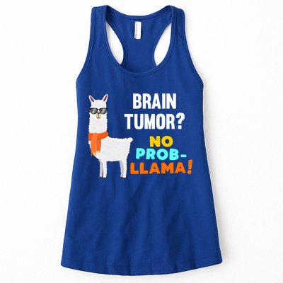 No Probgiftllama Brain Tumor Survivor Recovery Get Well Funny Gift Cool Gift Womens Tank Top