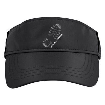 National Parks Boot Print Listing All National Parks Adult Drive Performance Visor