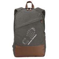 National Parks Boot Print Listing All National Parks Cotton Canvas Backpack