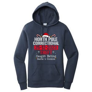 North Pole Correctional Theft Family Matching Christmas Women's Pullover Hoodie