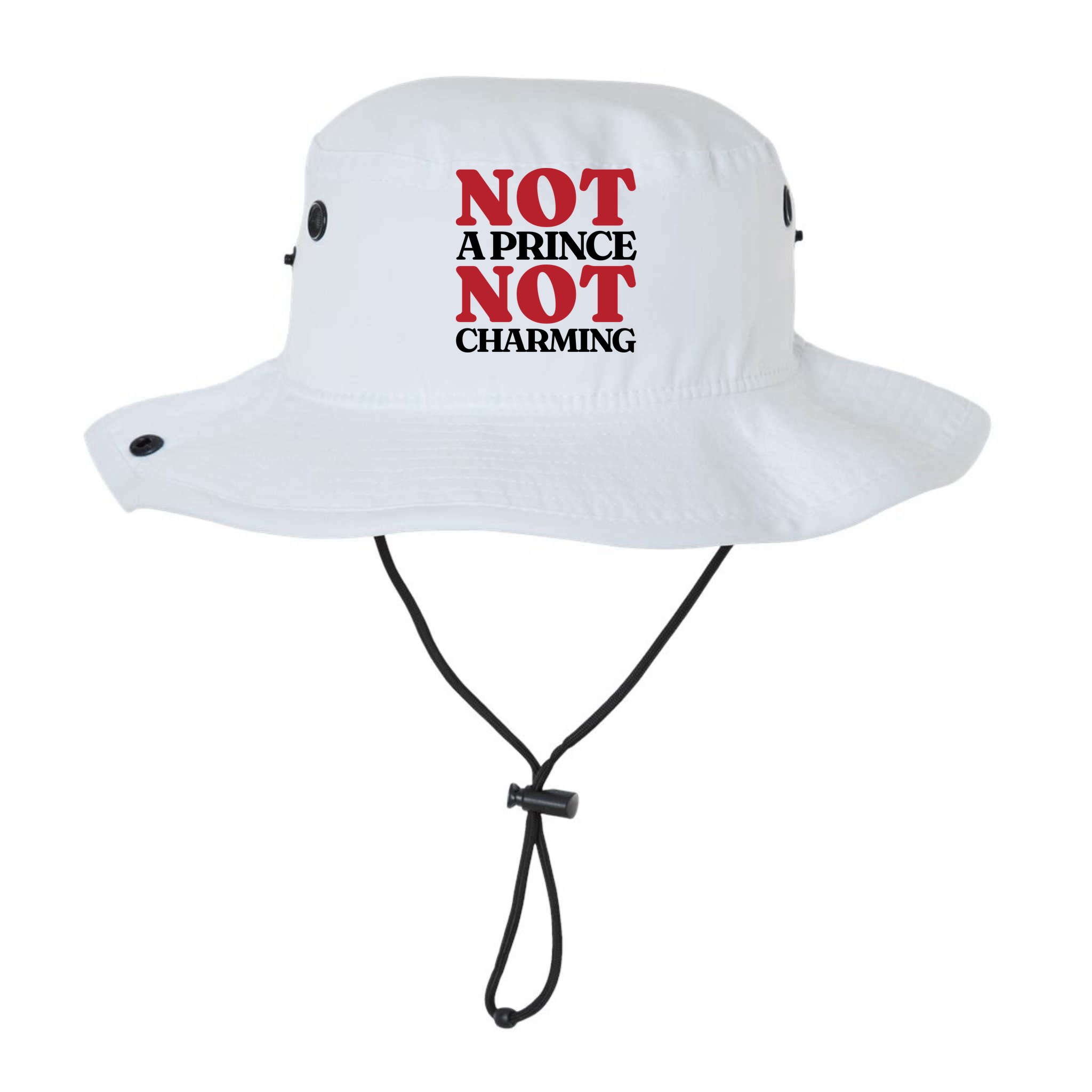 Not Prince Charming Funny Gift For Him Bucket Hat