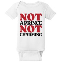 Not Prince Charming Funny Gift For Him Baby Bodysuit