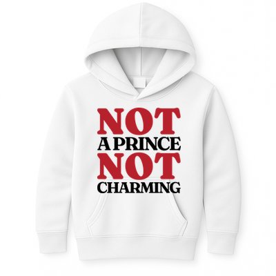 Not Prince Charming Funny Gift For Him Kids Hoodie