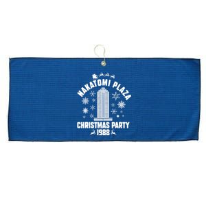 Nakatomi Plaza Christmas Party 1988 Large Microfiber Waffle Golf Towel