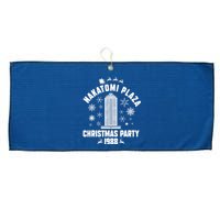 Nakatomi Plaza Christmas Party 1988 Large Microfiber Waffle Golf Towel