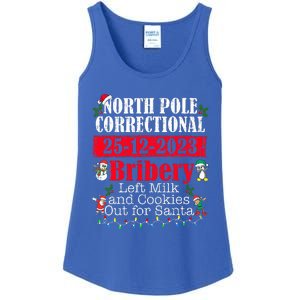 North Pole Correctional Bribery Left Milk Cookies For Santa Ladies Essential Tank