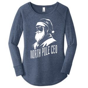 North Pole Ceo Women's Perfect Tri Tunic Long Sleeve Shirt