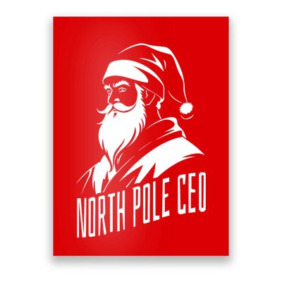 North Pole Ceo Poster