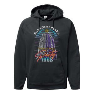 Nakatomi Plaza Christmas Plaza Party 1988 Performance Fleece Hoodie