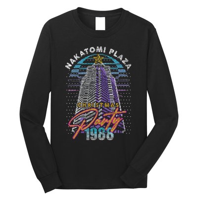 Nakatomi Plaza Christmas Plaza Party 1988 Long Sleeve Shirt