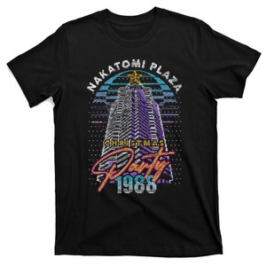 Nakatomi Plaza Christmas Plaza Party 1988 T-Shirt