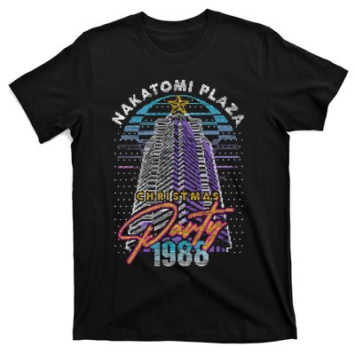 Nakatomi Plaza Christmas Plaza Party 1988 T-Shirt