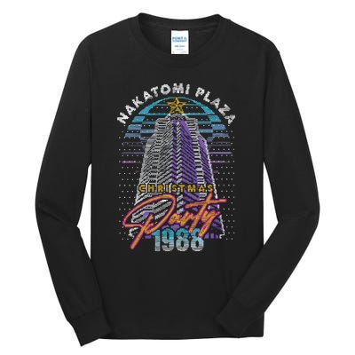 Nakatomi Plaza Christmas Plaza Party 1988 Tall Long Sleeve T-Shirt