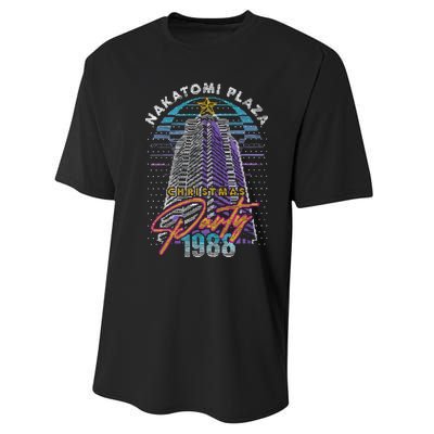 Nakatomi Plaza Christmas Plaza Party 1988 Performance Sprint T-Shirt