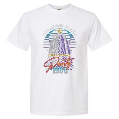 Nakatomi Plaza Christmas Plaza Party 1988 Garment-Dyed Heavyweight T-Shirt