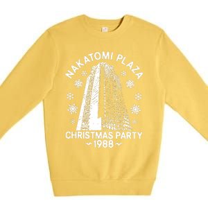 Nakatomi Plaza Christmas Party 1988 Hipster Premium Crewneck Sweatshirt