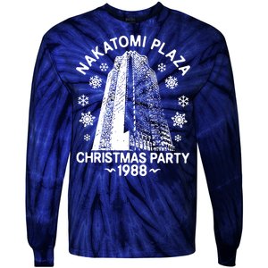 Nakatomi Plaza Christmas Party 1988 Hipster Tie-Dye Long Sleeve Shirt