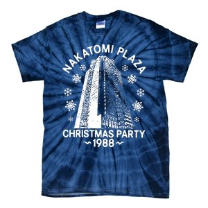 Nakatomi Plaza Christmas Party 1988 Hipster Tie-Dye T-Shirt