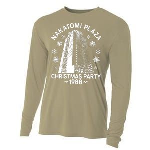 Nakatomi Plaza Christmas Party 1988 Hipster Cooling Performance Long Sleeve Crew