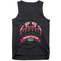 North Pole Christmas Trees Merry Christmas Tree Farm Tank Top Tank Top